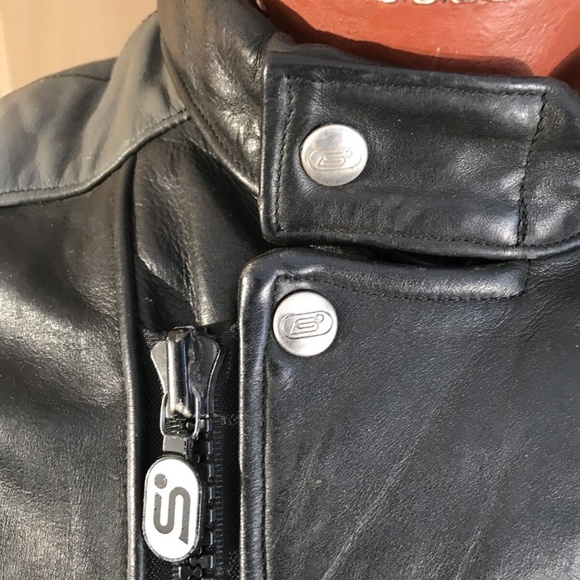 VTG Womens Cafer Racer Triumph Sequra Motorcycle Biker Jacket Large - Picture 2 of 8